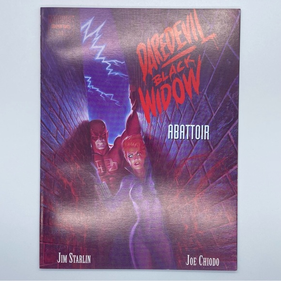 Marvel | Other | Daredevil Black Widow Abattoir Marvel Graphic